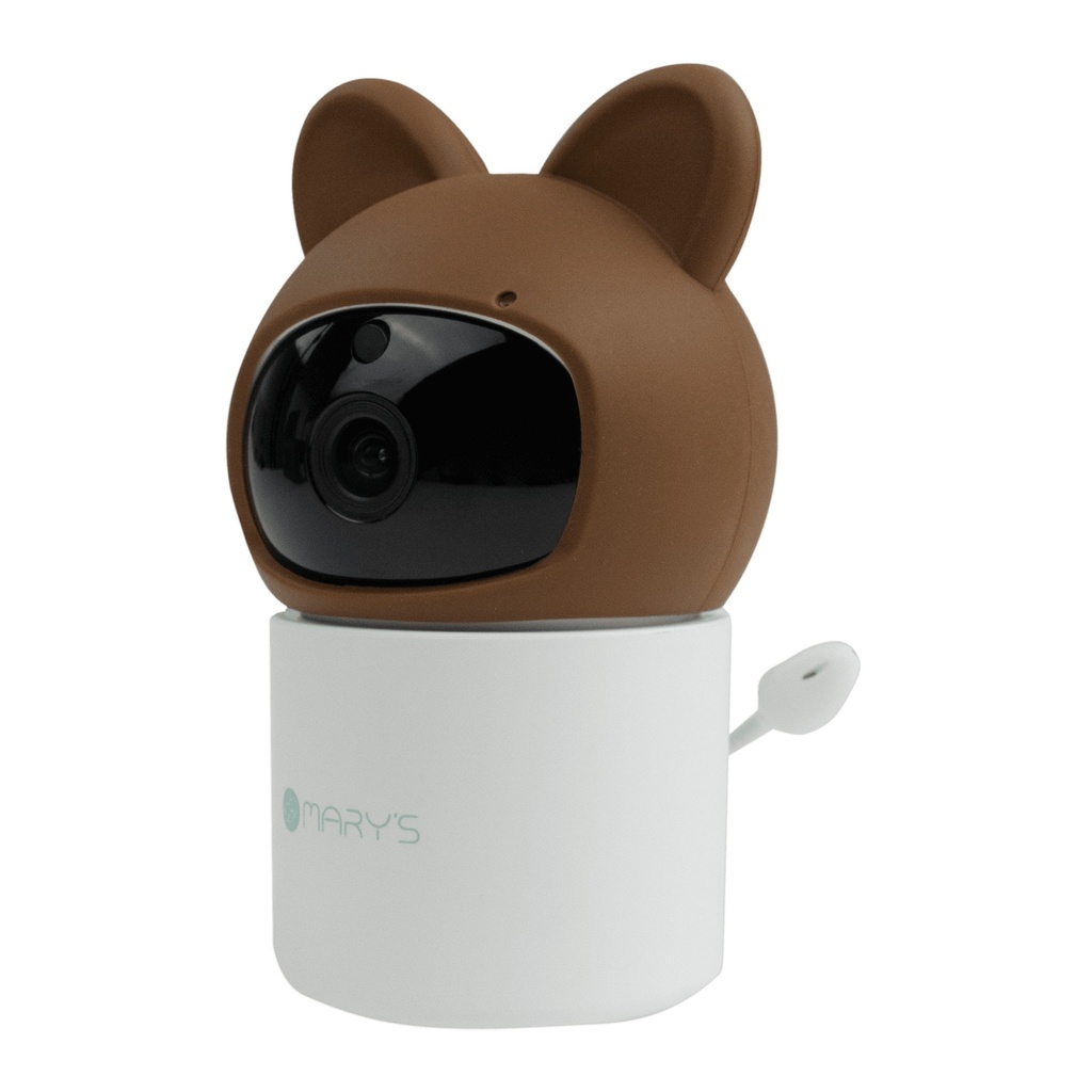 Mary’s | Camera Wifi Baby Monitor Draaibaar Brown Bear
