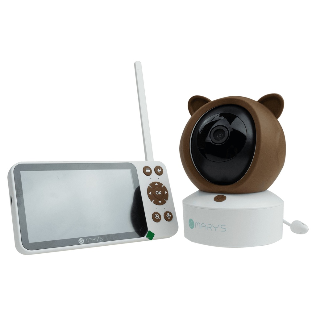 Mary’s | Babyfoon Wifi Baby Monitor 2in1 Camera Brown Bear