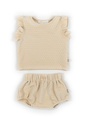 Bamboom | Outfit Girls Almond Cream 2-delig