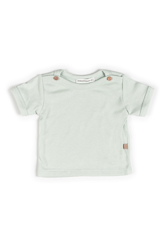Bamboom | T-shirt Boys Striped Ocean Blue