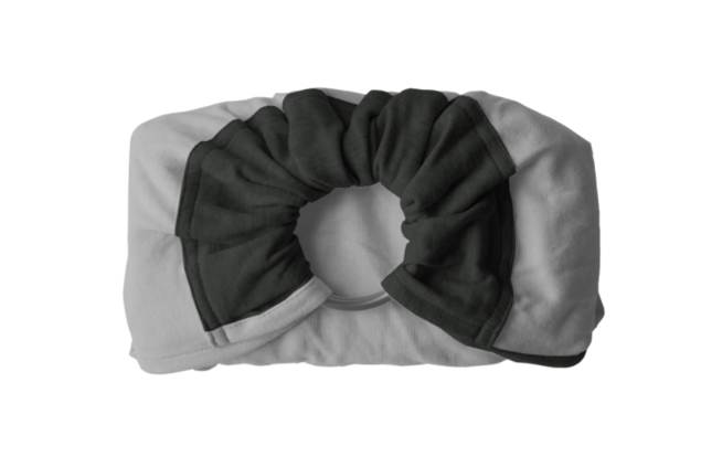 Babylonia | Draagdoek Tricot-Sling Grey Velvet 