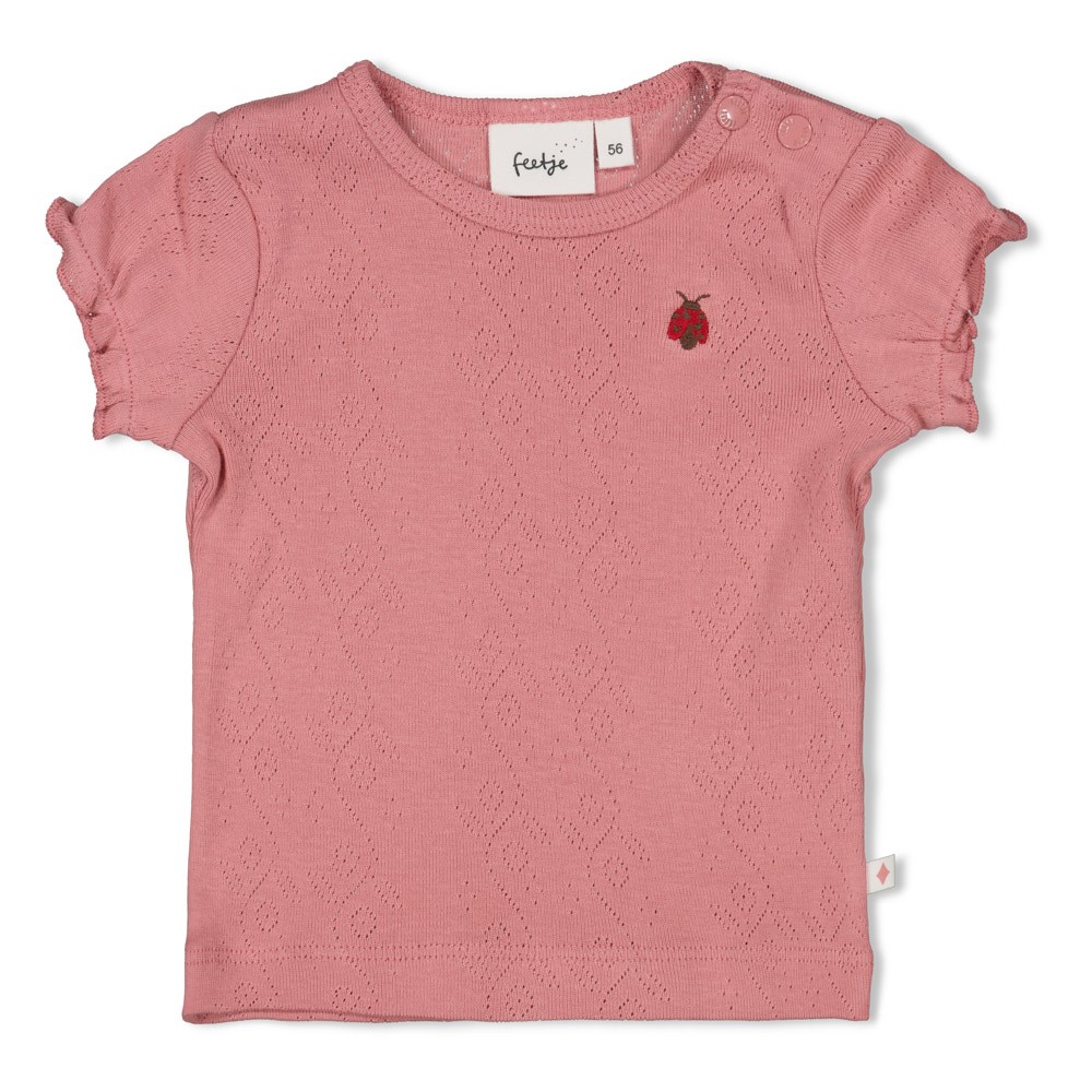Feetje | T-shirt Girls Ladybug Pink
