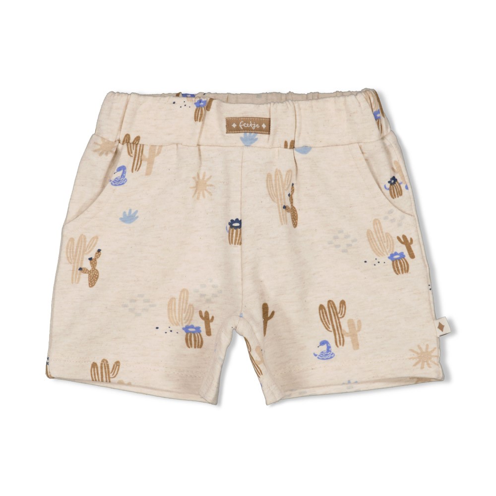 Feetje | Short Boys Sssiesta Off White Melange