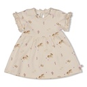 Feetje | Jurk Girls Flower Ranch Off White
