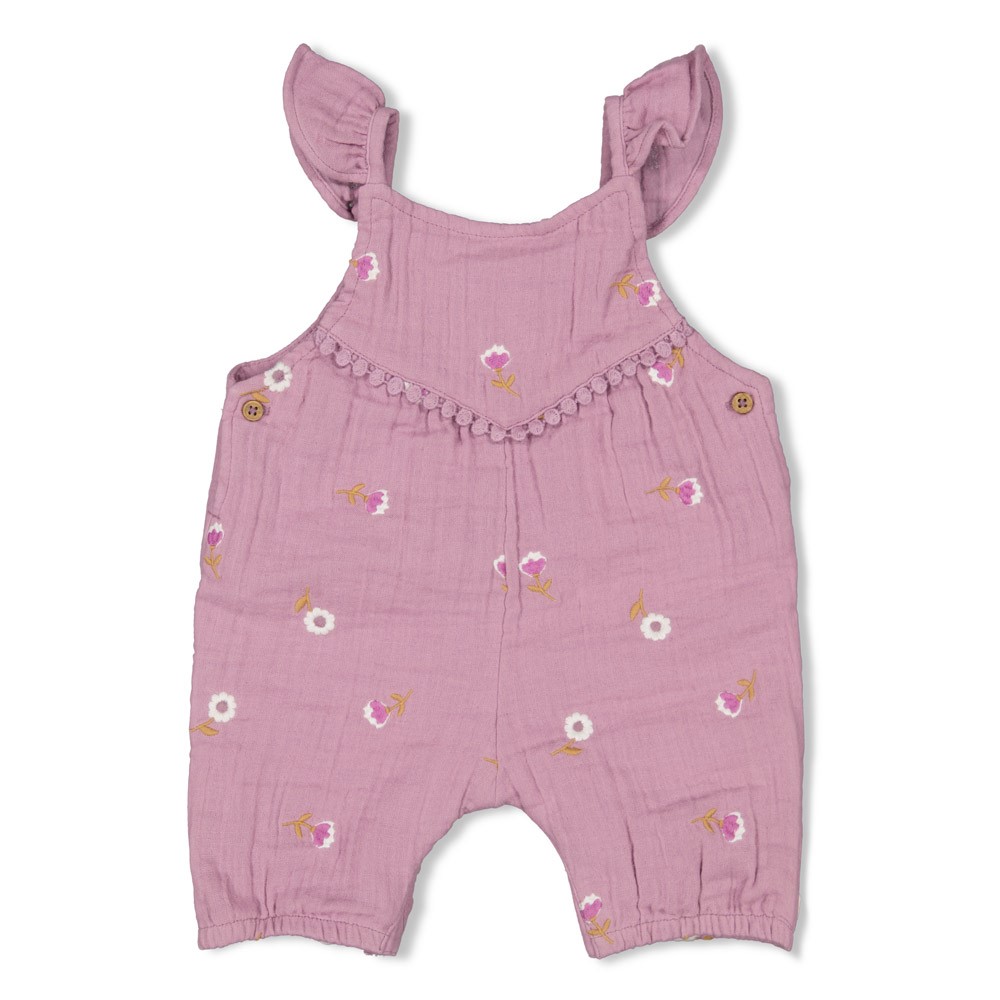 Feetje | Kruippak Girls Flower Ranch Violet