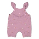 Feetje | Kruippak Girls Flower Ranch Violet