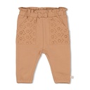 Feetje | Broek Girls Flower Ranch Brown