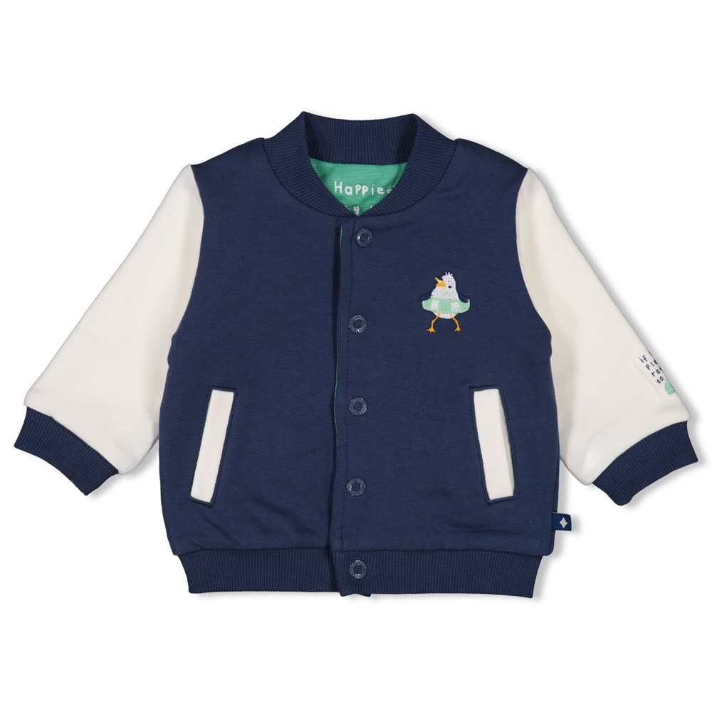 Feetje | Jas Boys Seaside Happiness Reversible Indigo