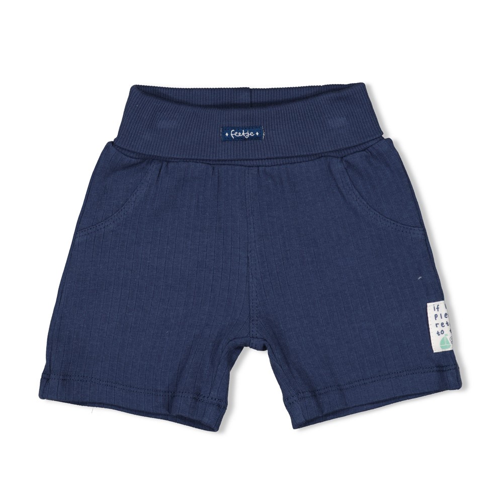 Feetje | Short Boys Seaside Happiness Indigo