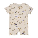 Feetje | Kruippak Boys Safari Savage Off White