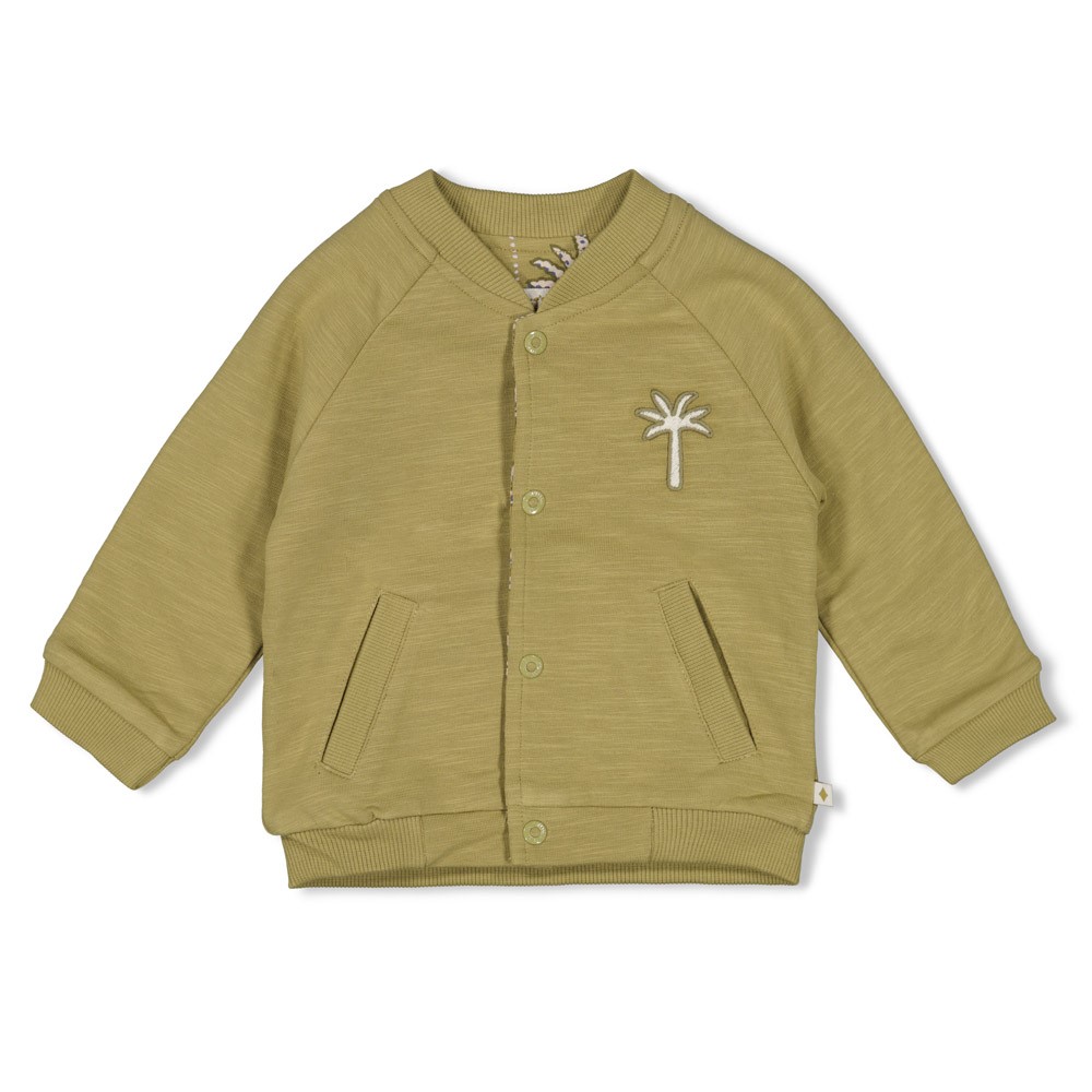 Feetje | Jas Boys Safari Savage Reversible Green
