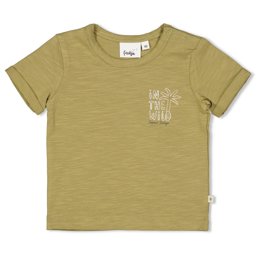 Feetje | T-shirt Boys Safari Savage Green
