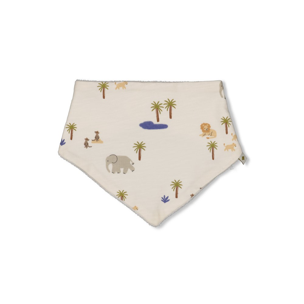 Feetje | Spuugdoekje Boys Safari Savage Off White
