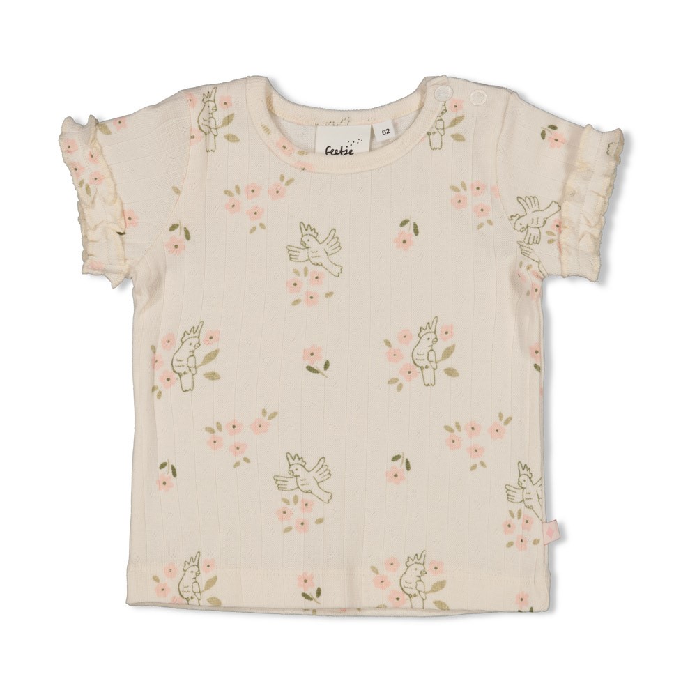 Feetje | T-shirt Girls Let Your Dreams Blossom Off White