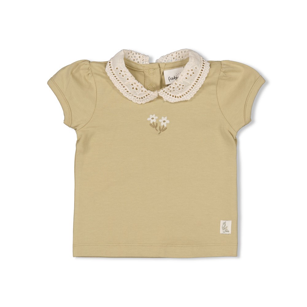Feetje | T-shirt Girls Let Your Dreams Blossom Green