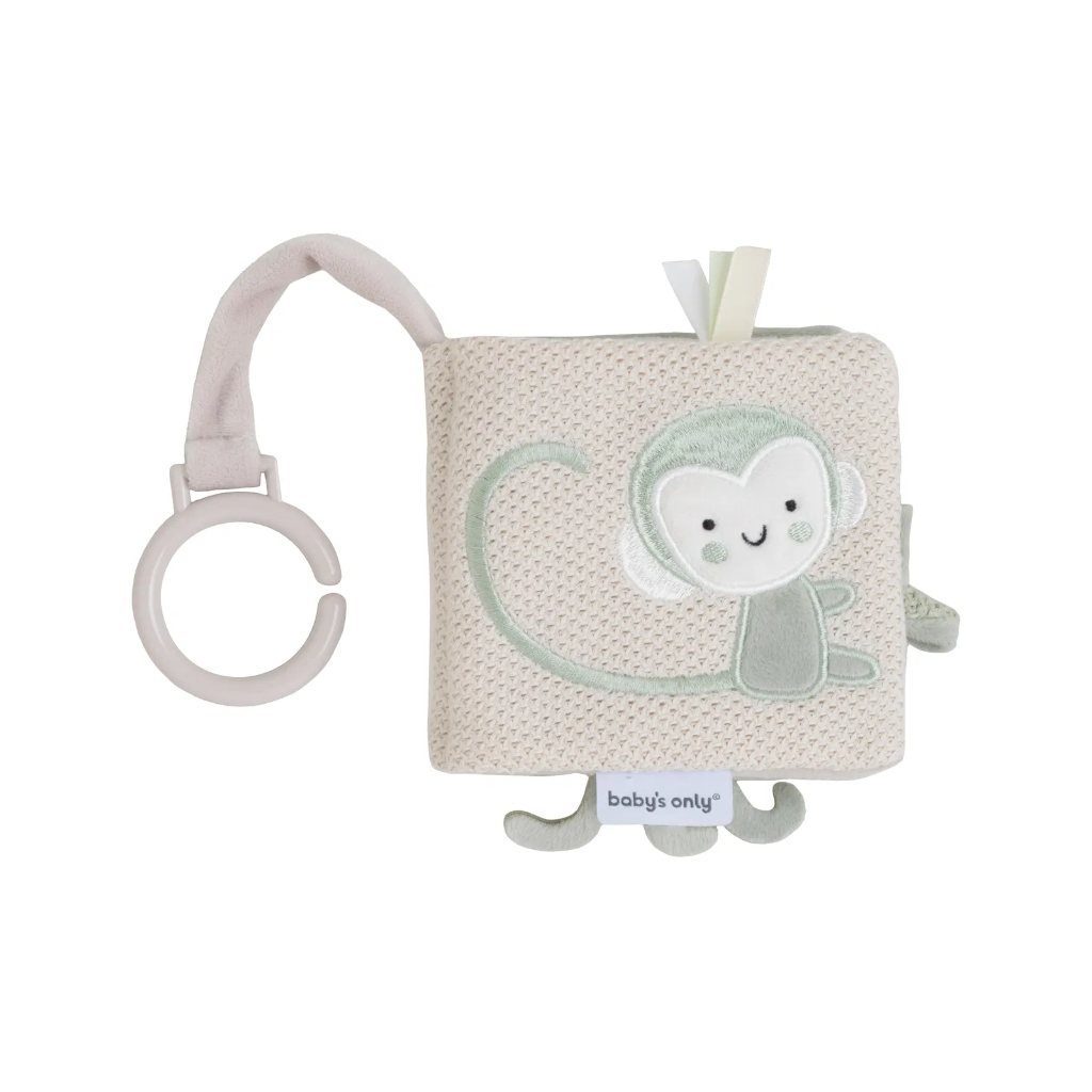 Baby's Only | Activiteitenboekje Animals Laurel Green/Warm Linnen