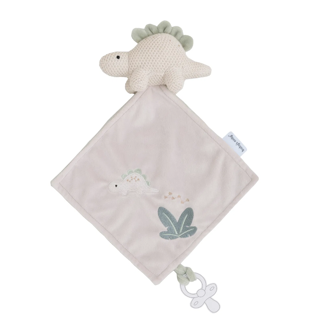 Baby's Only | Knuffeldoek Animals Laurel Green/Warm Linnen