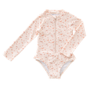 Fresk | Badpak Girls Butterflies Longsleeve Pink