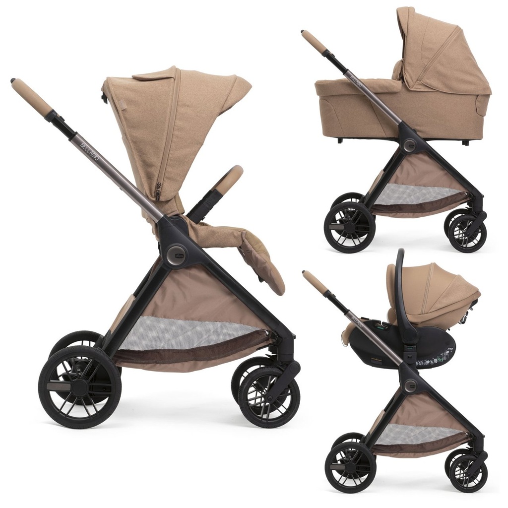 Chicco | Wandelwagen Trio Bellagio met First Seat Recline Caramel