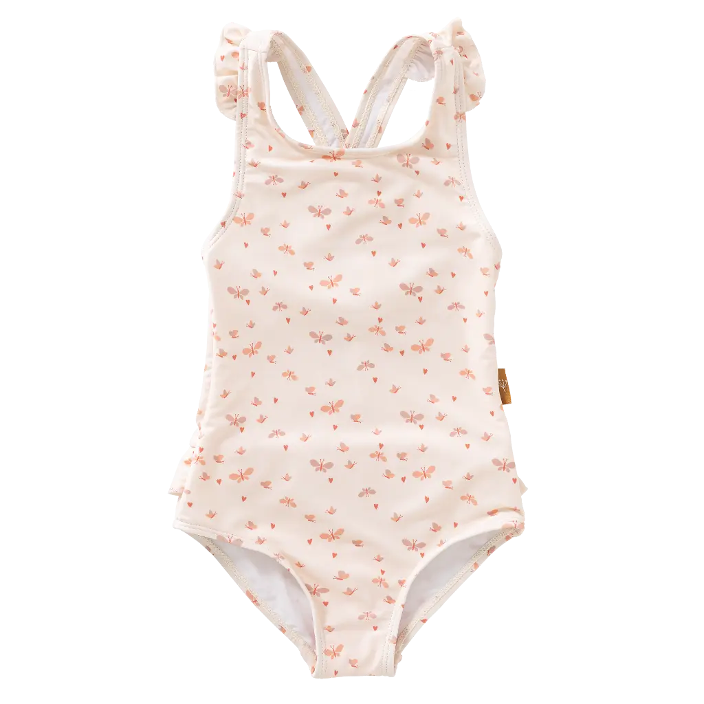 Fresk | Badpak Girls Butterflies Pink