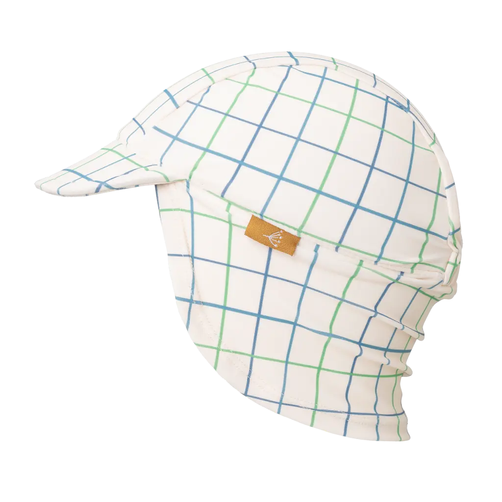 Fresk | Zonnehoed Boys Classic Check Off White