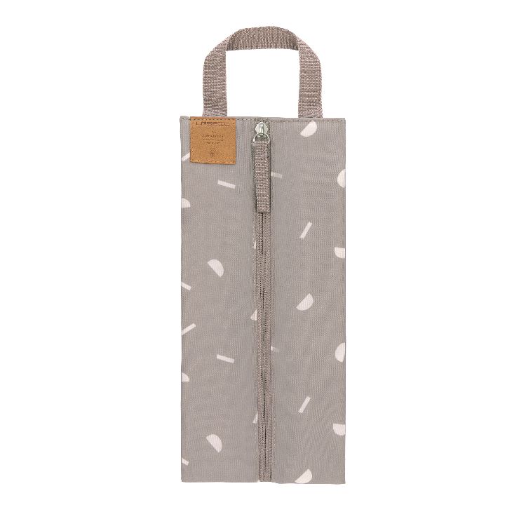 Laessig | Koeltas Insulated Pouch Blocks Taupe Grijs/Bruin 0,5x13cm 2,3l