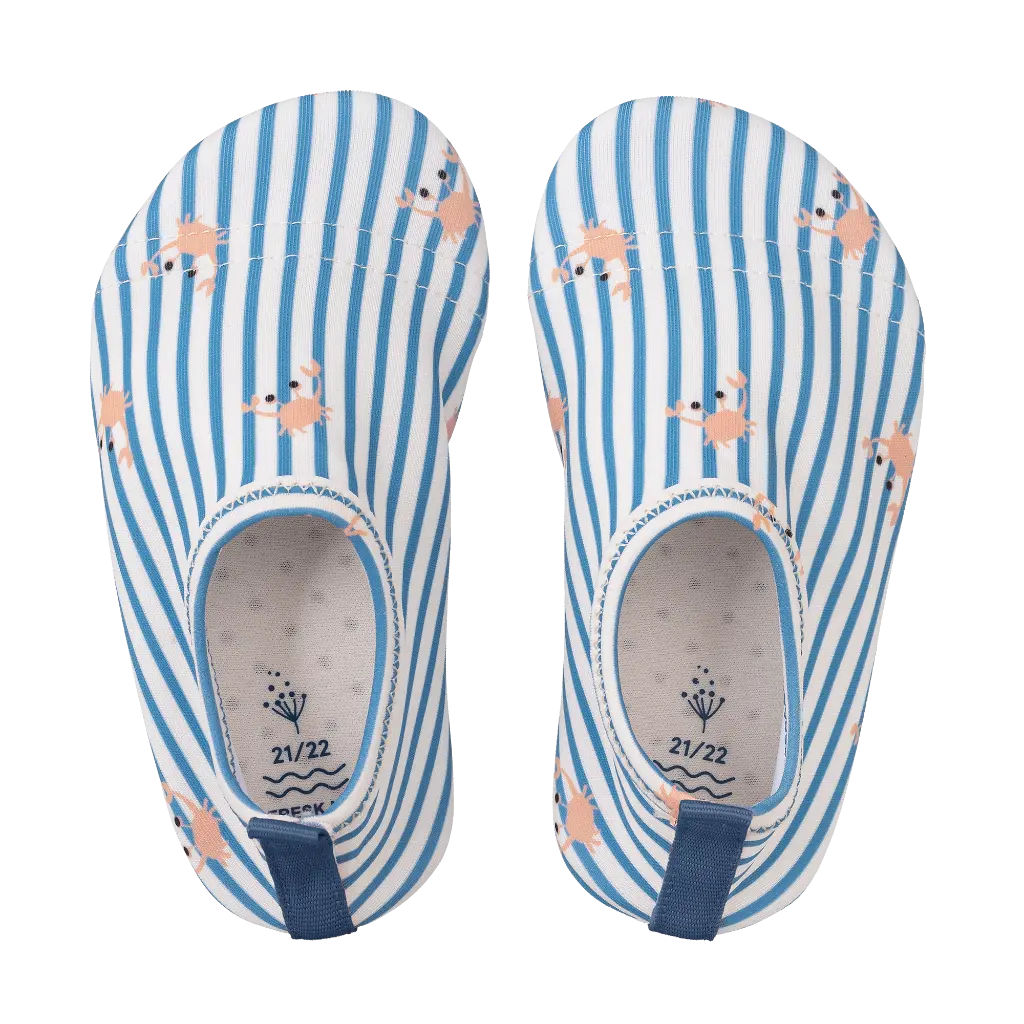 Fresk | Waterschoenen Boys Stripes & Crabs Blue