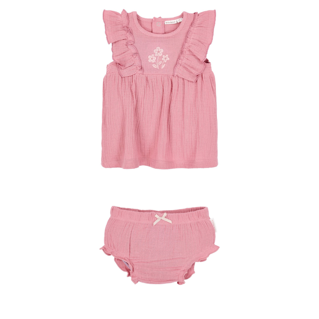 Little Dutch | Outfit Girls Fairy Garden Pink Blush 2-delig