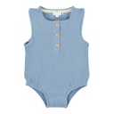 Little Dutch | Kruippak Boys Forest Friends Stone Blue