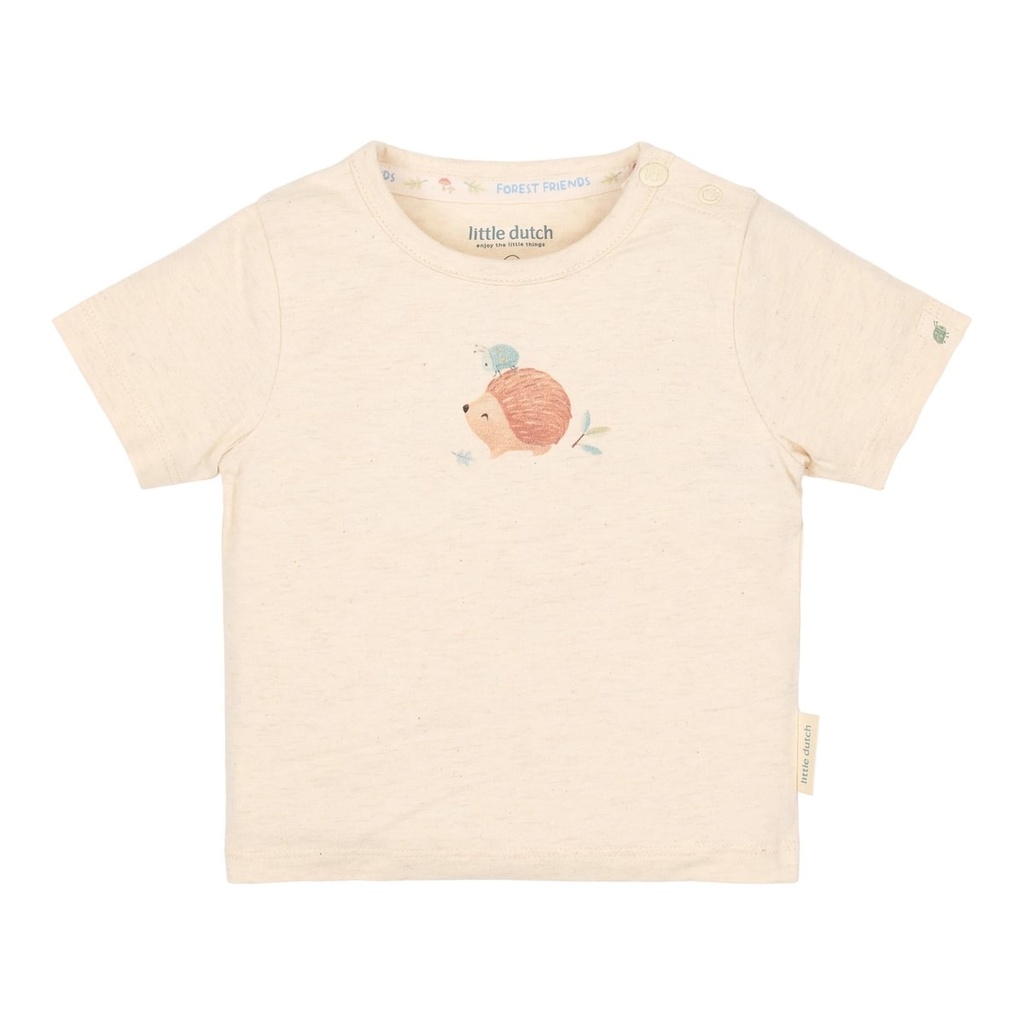 Little Dutch | T-shirt Boys Forest Friends Sand Melee