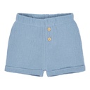 Little Dutch | Short Boys Forest Friends Stone Blue