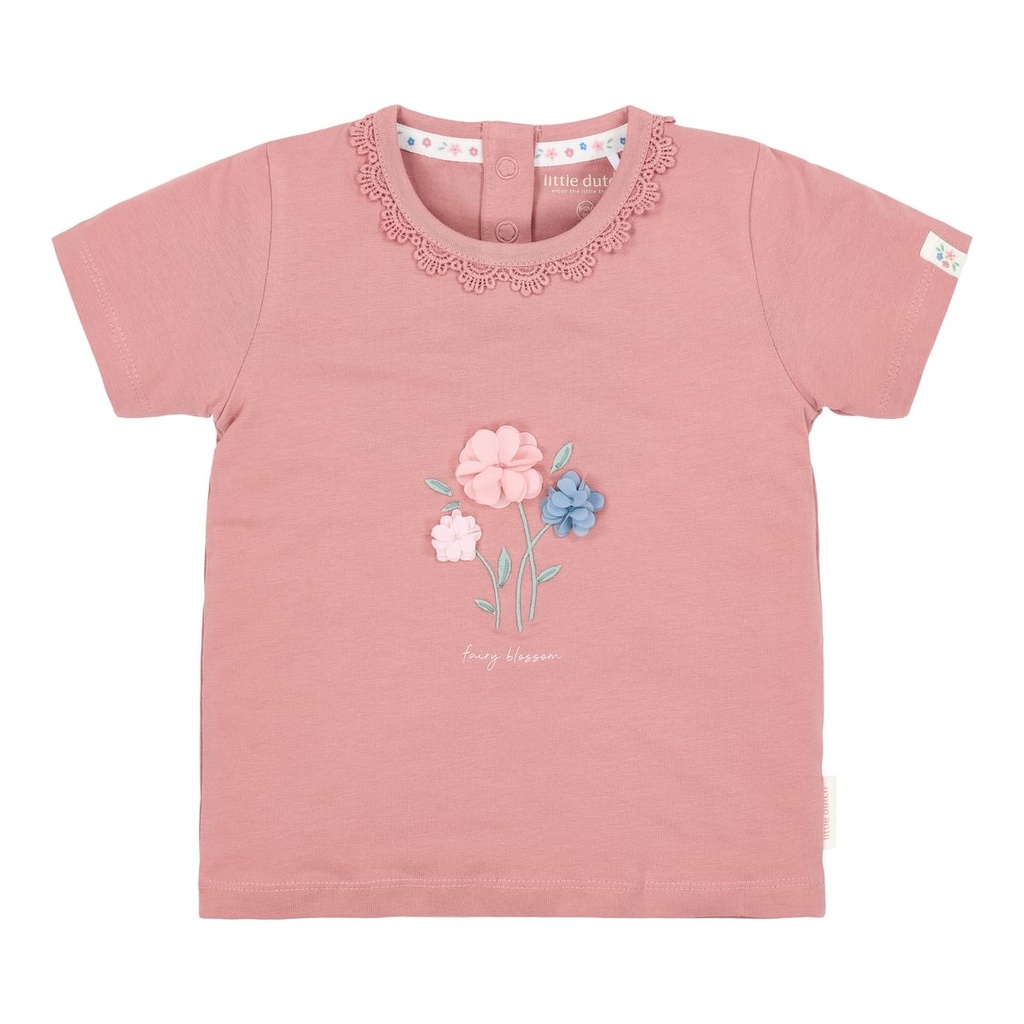 Little Dutch | T-shirt Girls Pink Blush