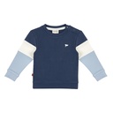 Frogs&Dogs | Sweater Boys Colorblock Dress Blues 