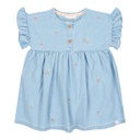 Little Dutch | Jurk Girls Denim Blue
