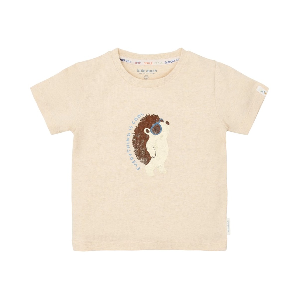 Little Dutch | T-shirt Boys Biscuit Melange