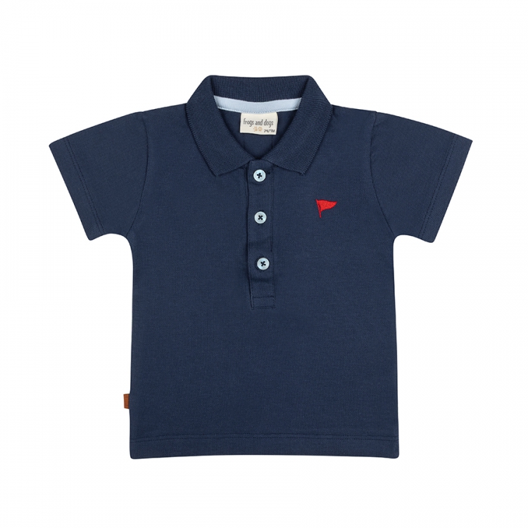 Frogs&Dogs | T-shirt Boys Flag Dress Blues 