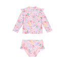 Little Dutch | Outfit Girls Zwemshirt Longsleeve/Zwemslip Dreamy Mermaid 2-delig