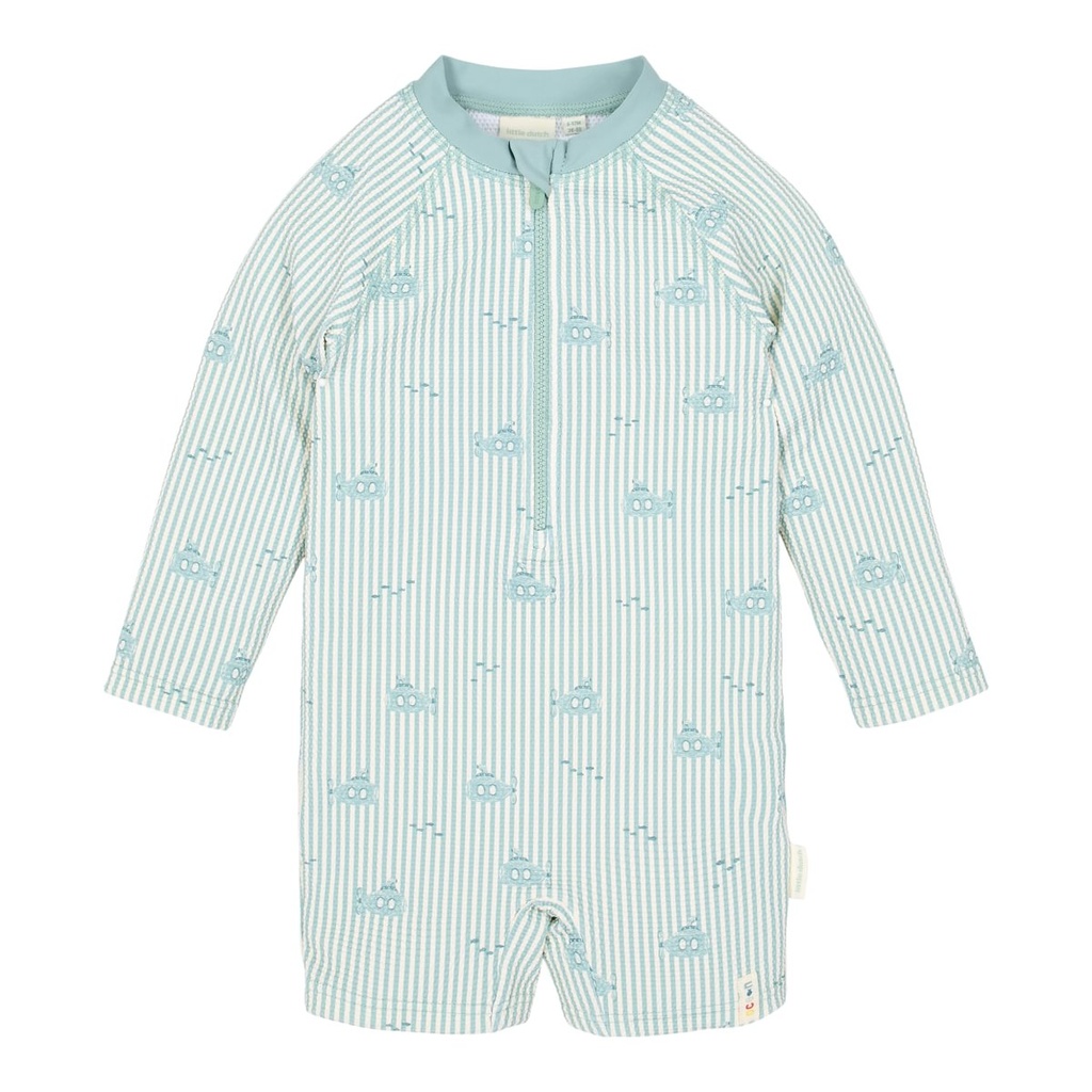 Little Dutch | Zwempak Boys Longsleeve Ocean Adventure
