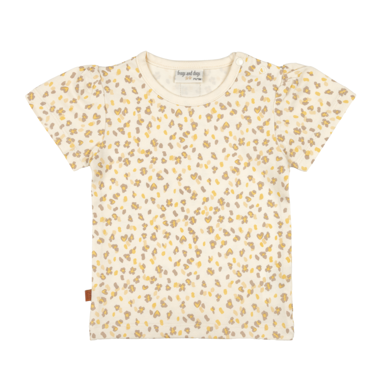 Frogs&Dogs | T-shirt Girls Leo Pearled Ivory