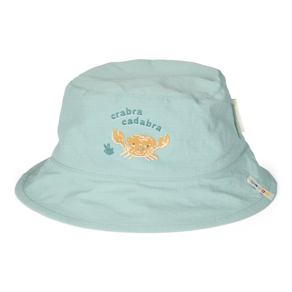 Little Dutch | Zonnehoed Boys Reversible Ocean Breeze Green