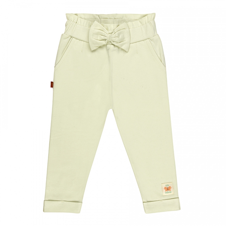 Frogs&Dogs | Broek Girls Bow Tender Green 