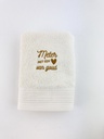 Minimou | Handdoek "Meter met een hart van goud"