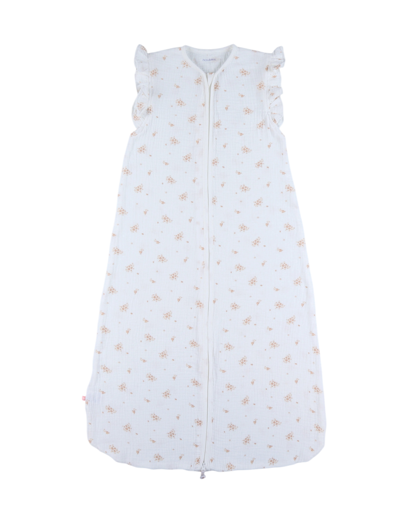 Noukies | Slaapzak Vintage Flowers Mousseline Bio 1.0TOG 100cm