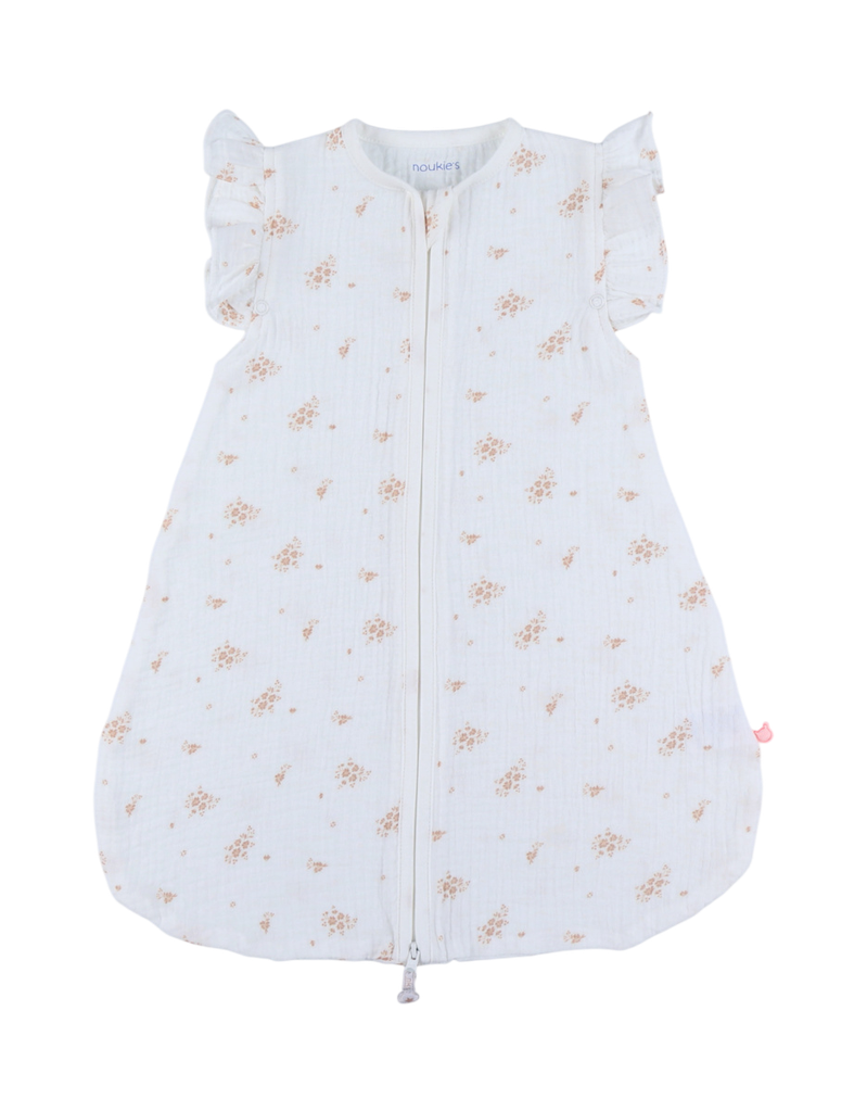 Noukies | Slaapzak Vintage Flowers Mousseline Bio 1.0TOG 50cm
