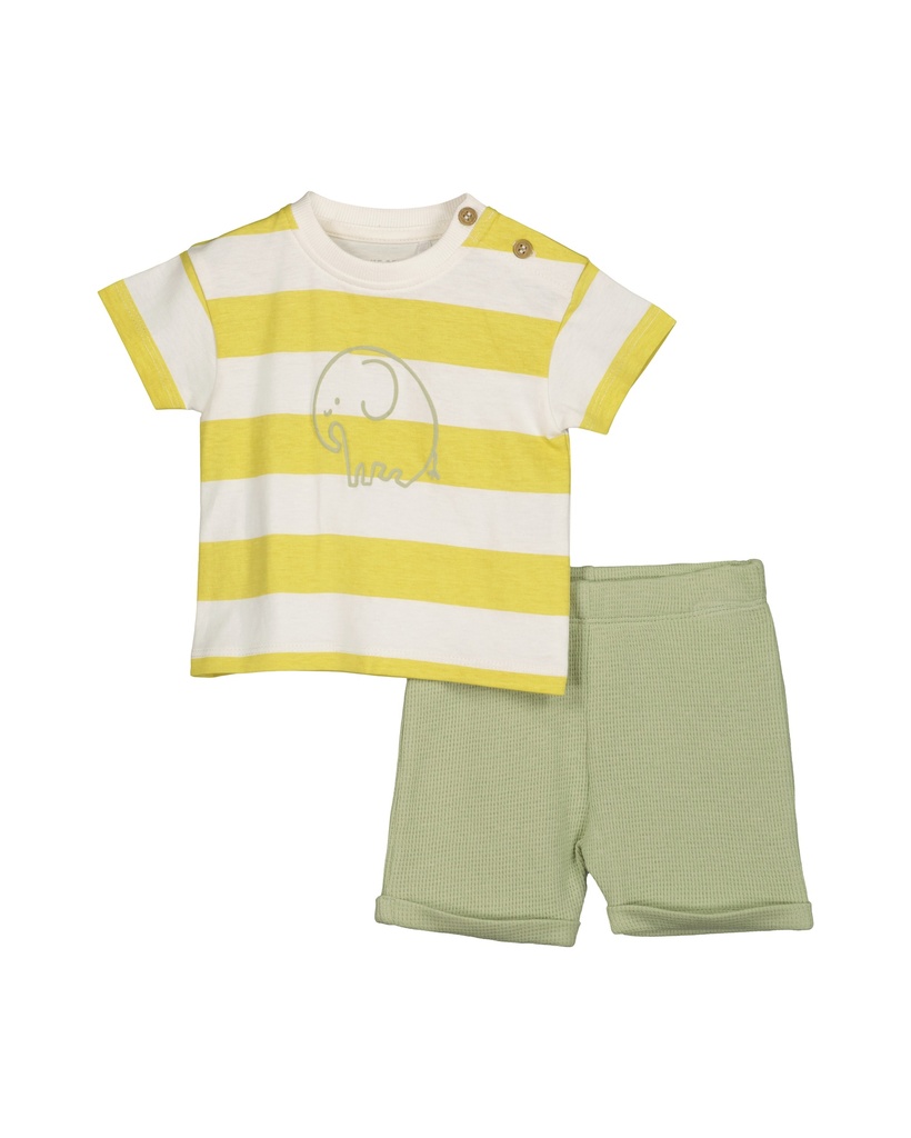 Blue Seven | Outfit Boys Yellow 2-delig