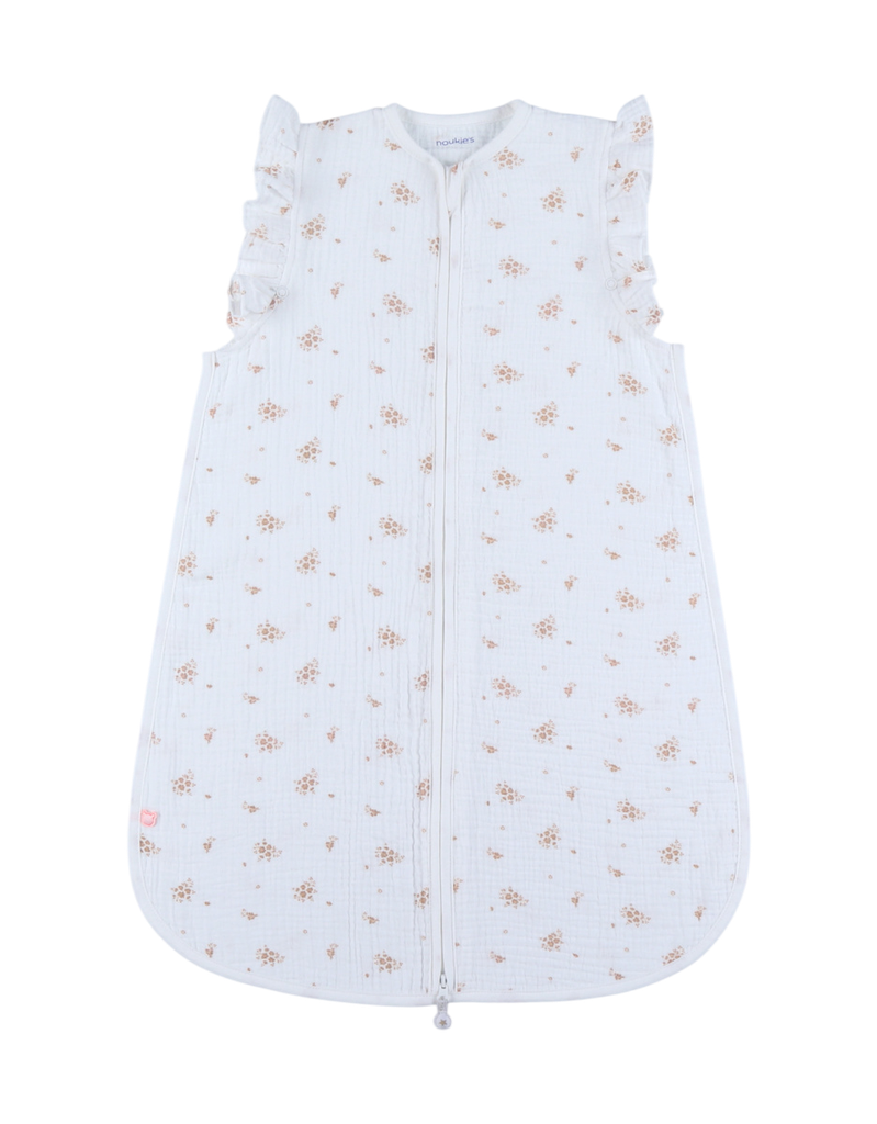 Noukies | Slaapzak Vintage Flowers Mousseline Bio 1.0TOG 70cm