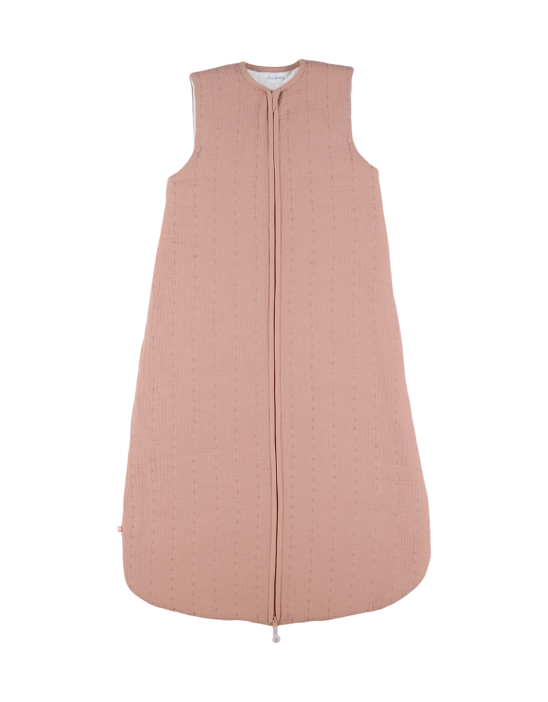 Noukies | Slaapzak Mousseline Bio 2.0TOG Pink 100cm