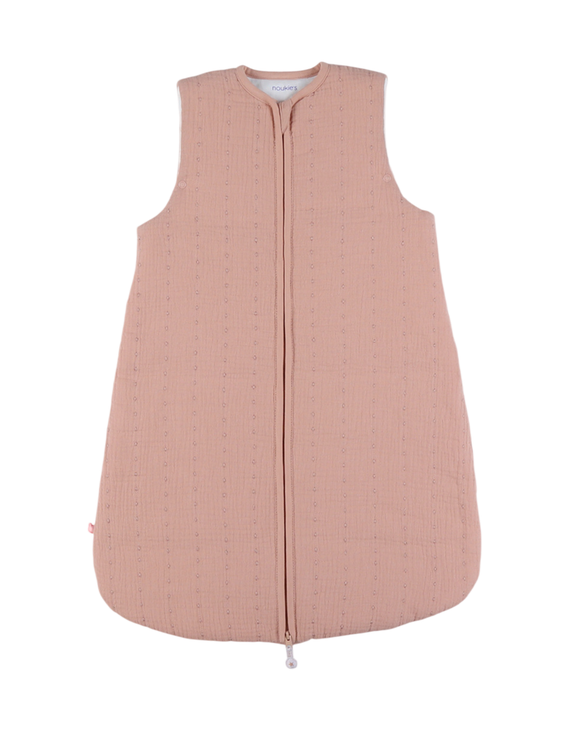 Noukies | Slaapzak Mousseline Bio 2.0TOG Pink 70cm