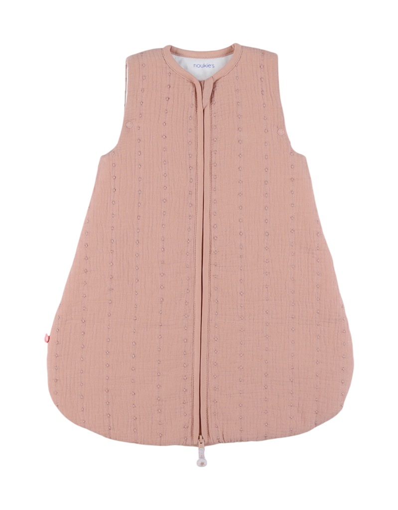 Noukies | Slaapzak Mousseline Bio 2.0TOG Pink 50cm