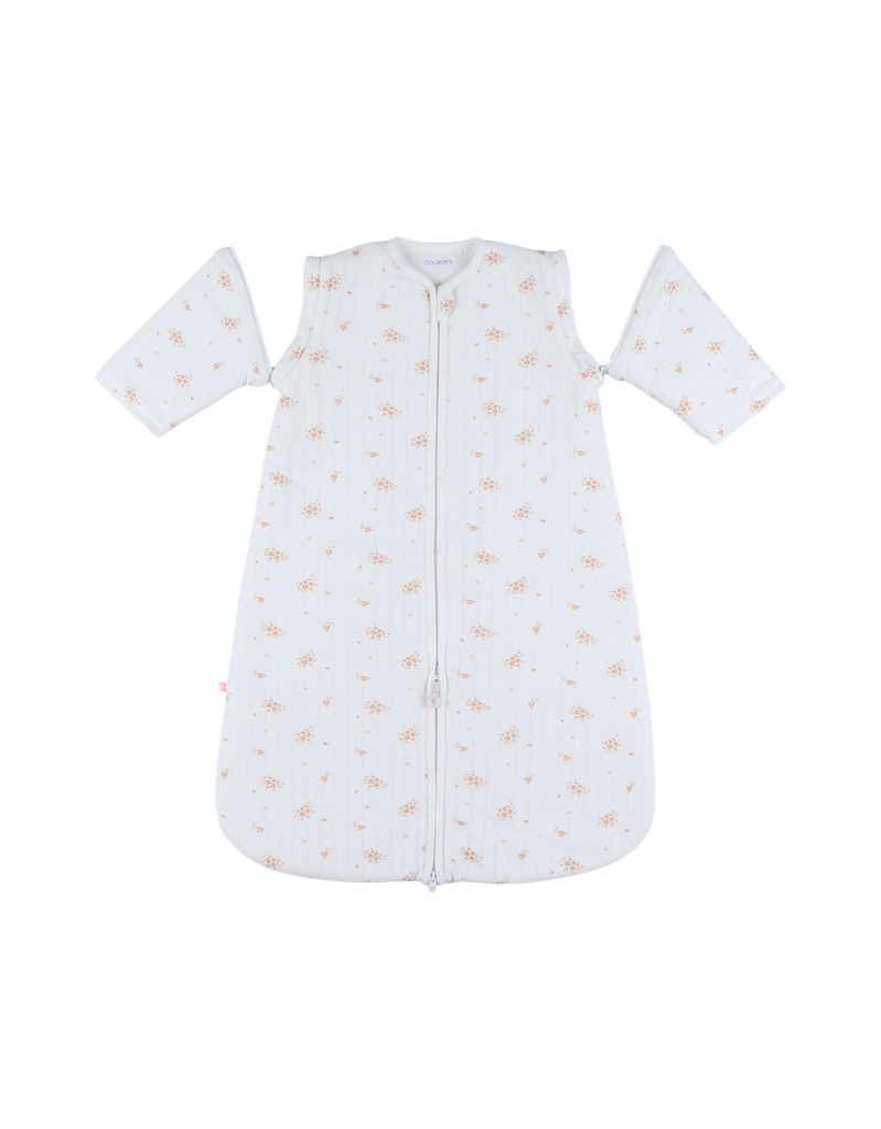 Noukies | Slaapzak Vintage Flowers Longsleeve Afneembaar 2.0TOG 70cm
